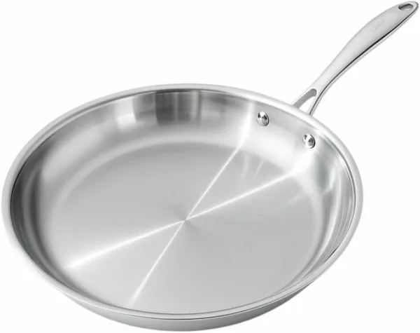 KLAUS Poêle Inox Triplé 28 cm — KLAUS